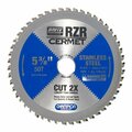 Brute Platinum 5-3/8in Brute RZR Cermet Tipped Circular Saw Blades for Stainless Steel, 50 Teeth, 20mm Arbor CHA RZR-538-50-ST